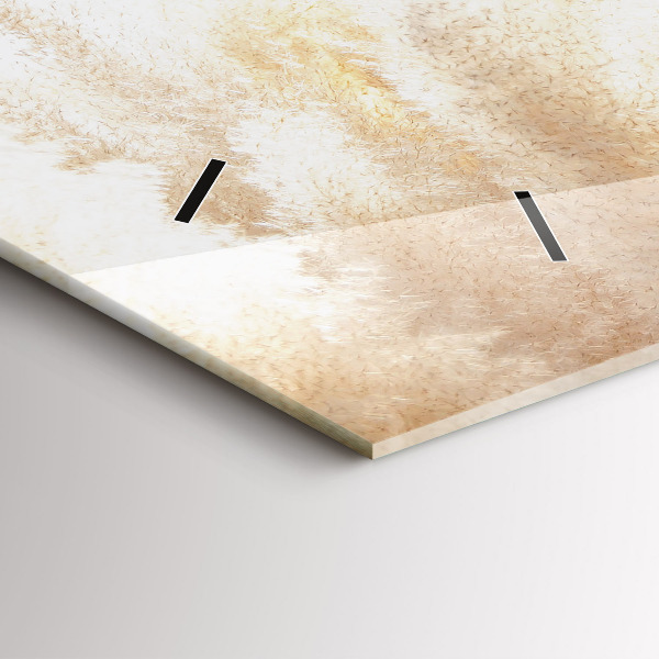 Reloj horizontal Grano abstracto