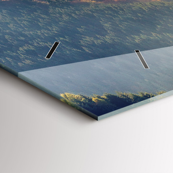 Reloj horizontal Paisaje de montaña