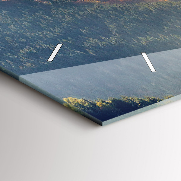 Reloj horizontal Paisaje de montaña