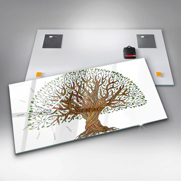 Reloj horizontal Raíces de árbol