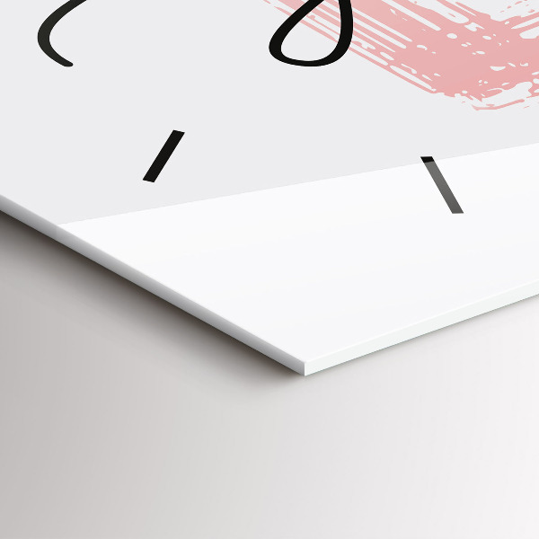 Reloj horizontal Inscripción ámate a ti mismo