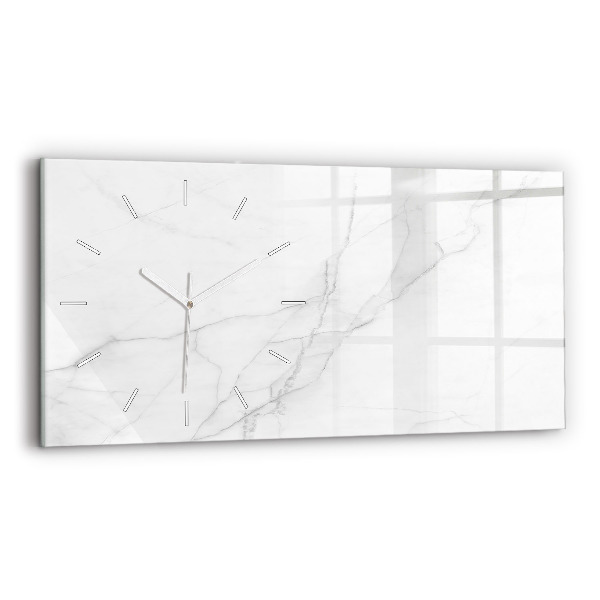 Reloj horizontal Mármol decorativo