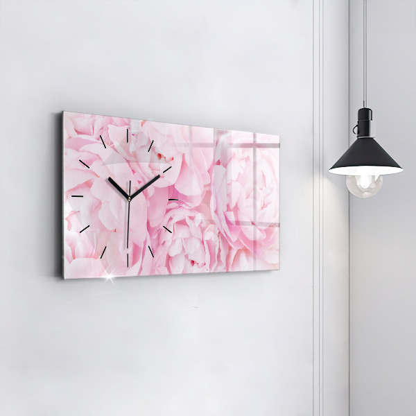 Reloj horizontal Flores en flor