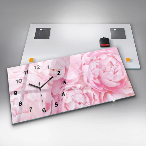 Reloj horizontal Flores en flor