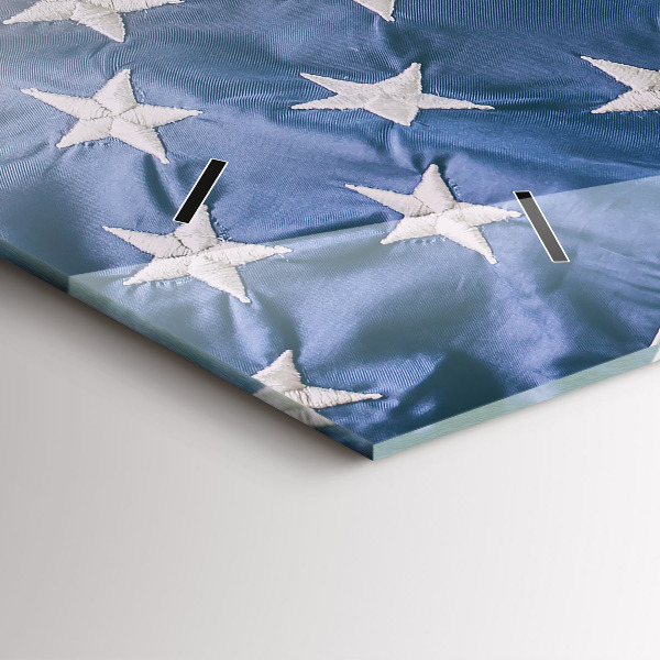 Reloj horizontal Bandera americana