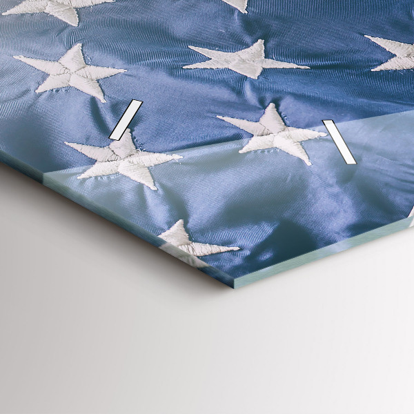 Reloj horizontal Bandera americana