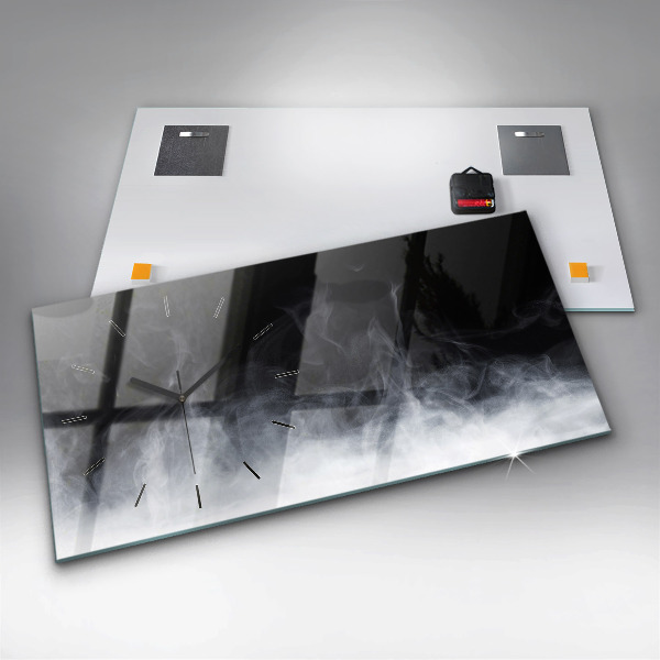 Reloj horizontal Humo