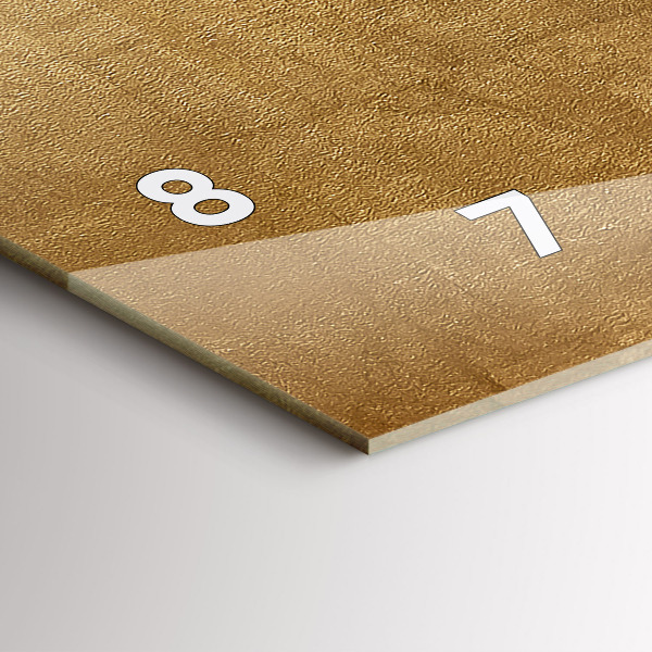 Reloj horizontal Lienzo decorativo