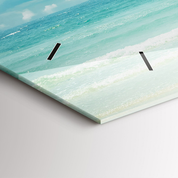 Reloj horizontal Paisaje mar