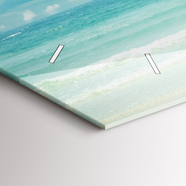 Reloj horizontal Paisaje mar