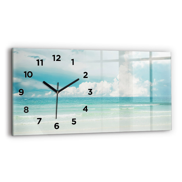 Reloj horizontal Paisaje mar