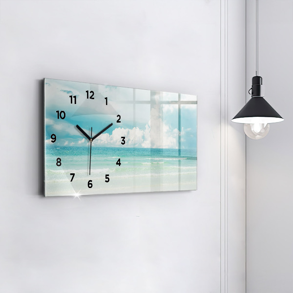 Reloj horizontal Paisaje mar