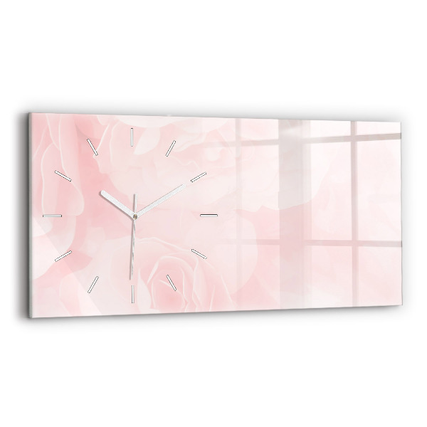 Reloj horizontal Rosas en flor