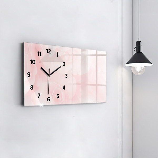 Reloj horizontal Rosas en flor