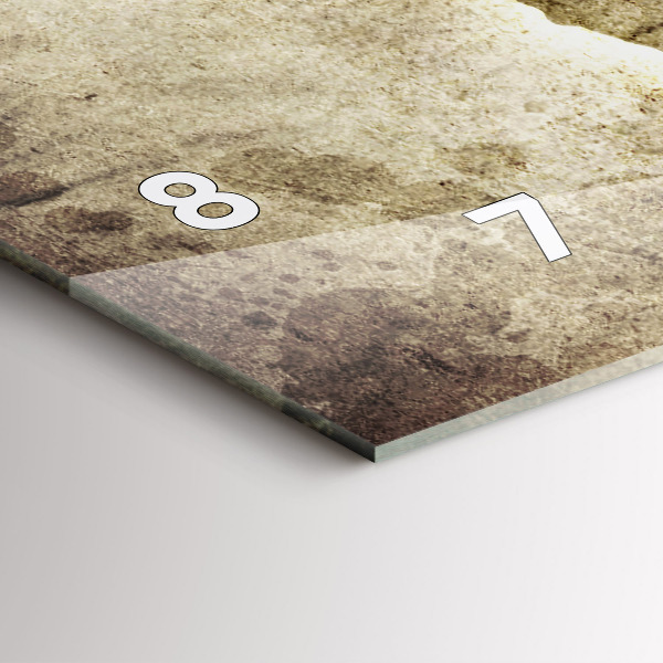 Reloj horizontal Mapamundi