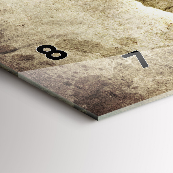 Reloj horizontal Mapamundi