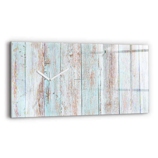 Reloj horizontal Madera al pastel