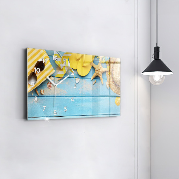 Reloj de cristal horizontal Accesorios de playa