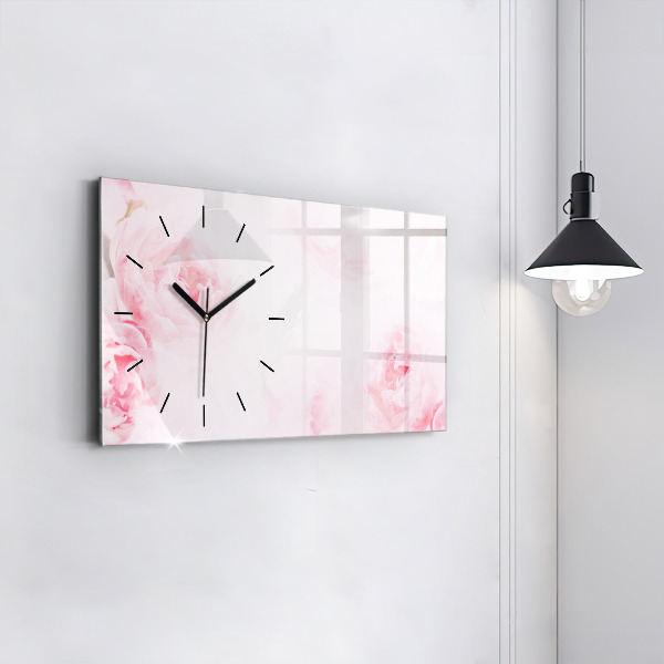 Reloj horizontal Flores en flor