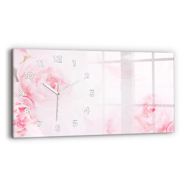 Reloj horizontal Flores en flor