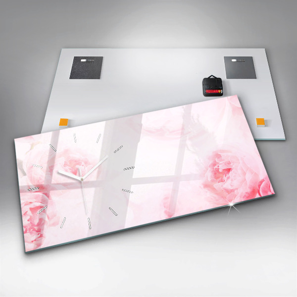 Reloj horizontal Flores en flor