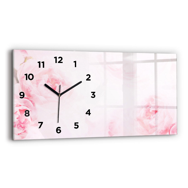 Reloj horizontal Flores en flor