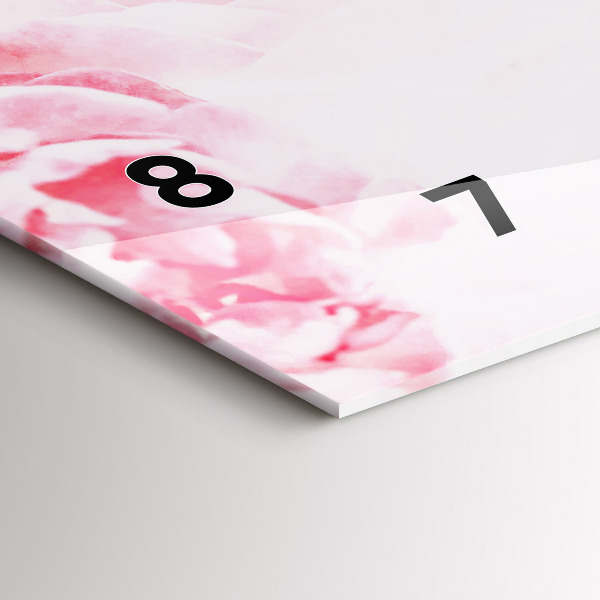 Reloj horizontal Flores en flor