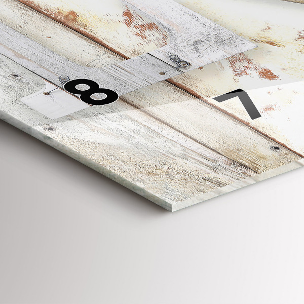 Reloj horizontal Inscripción de amor