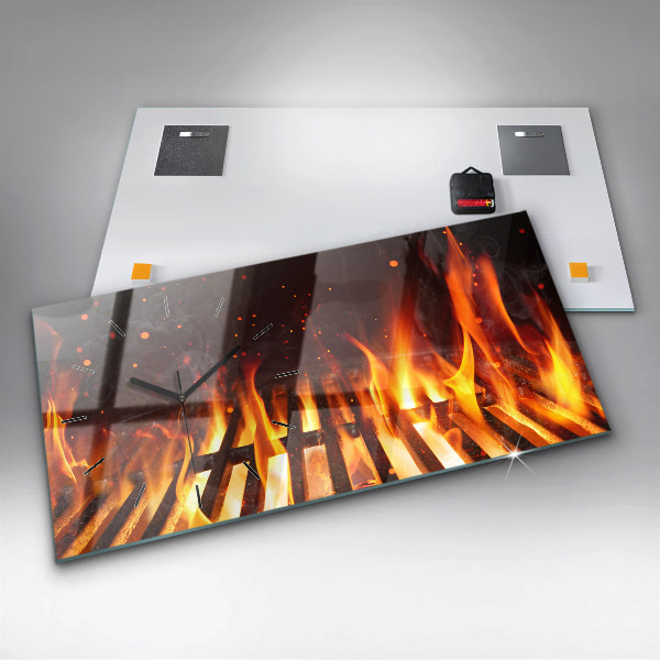 Reloj horizontal Barbacoa