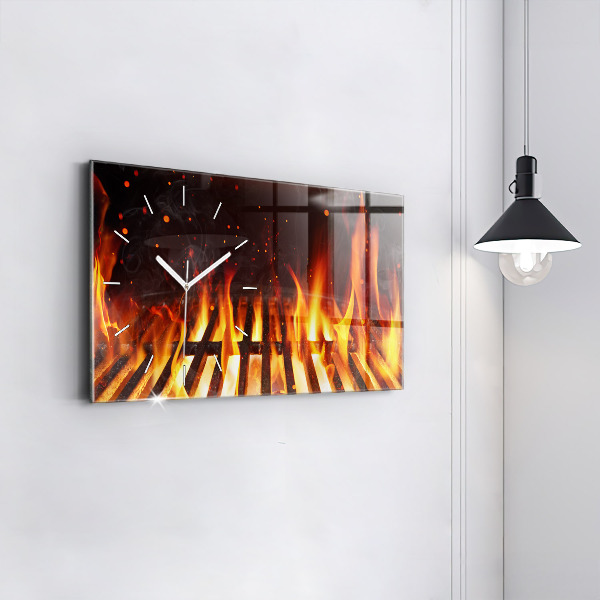 Reloj horizontal Barbacoa