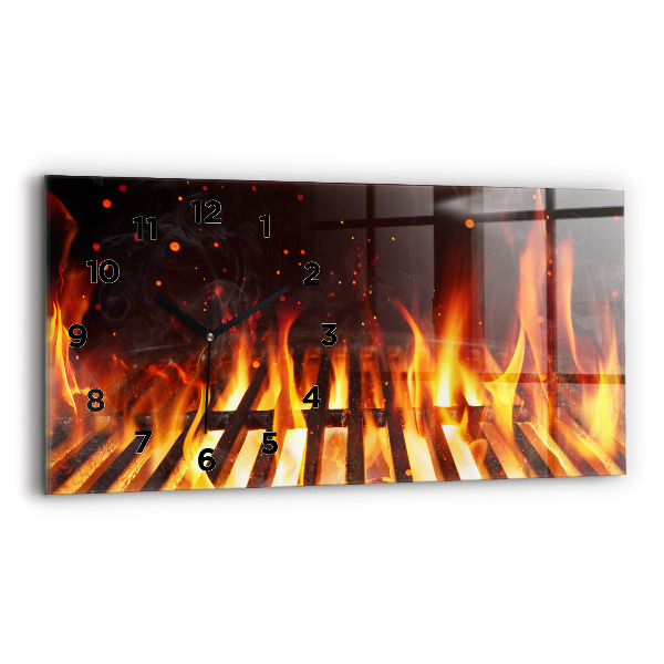 Reloj horizontal Barbacoa