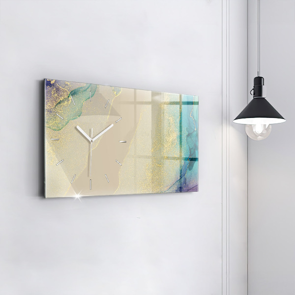 Reloj horizontal Abstracción elegante