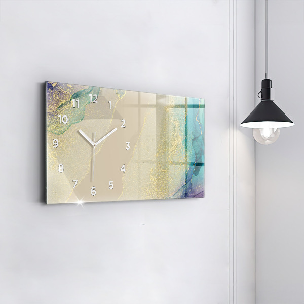 Reloj horizontal Abstracción elegante