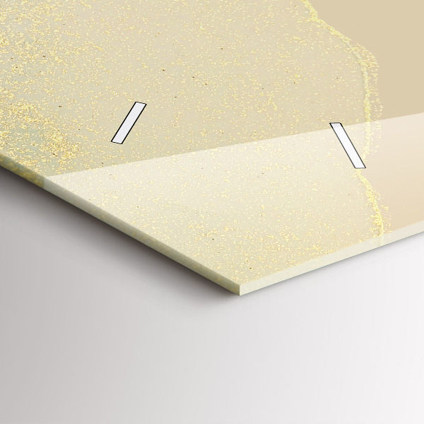 Reloj horizontal Abstracción elegante