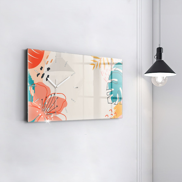 Reloj horizontal Plantas hawaianas