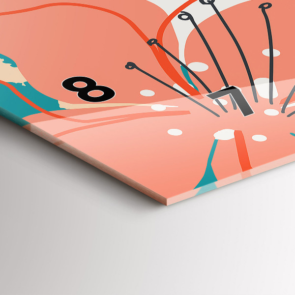 Reloj horizontal Plantas hawaianas