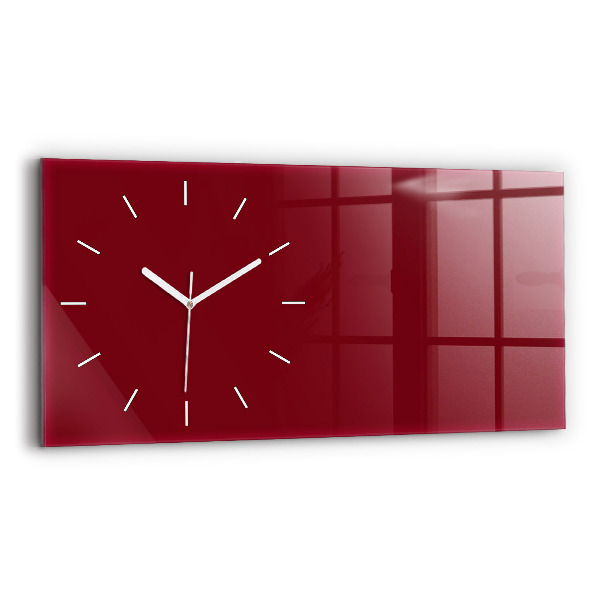 Reloj horizontal Color burdeos