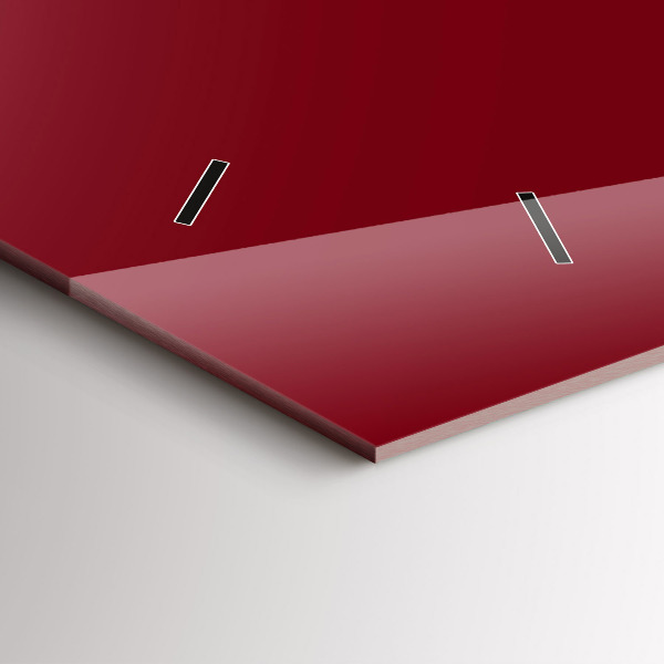 Reloj horizontal Color burdeos