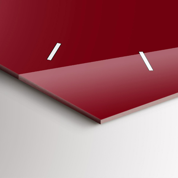 Reloj horizontal Color burdeos