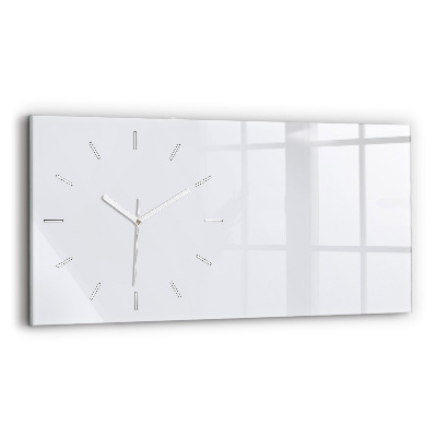 Reloj horizontal Color blanco oscuro