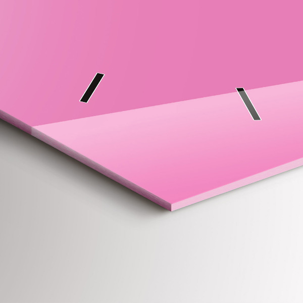 Reloj horizontal Color rosa