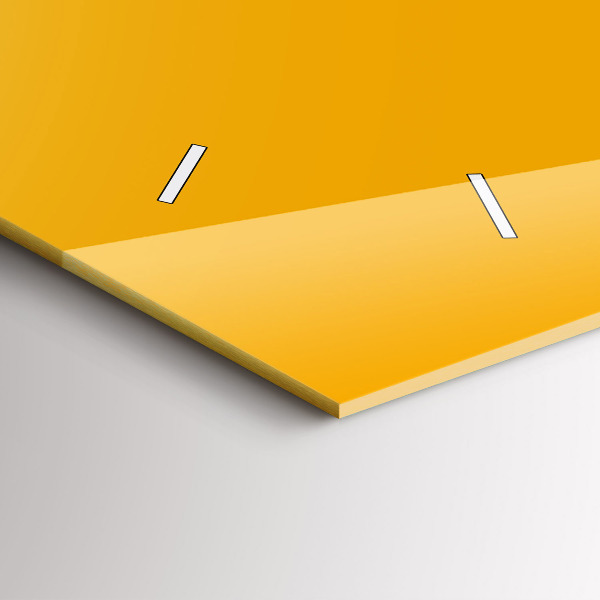 Reloj horizontal Color amarillo dorado