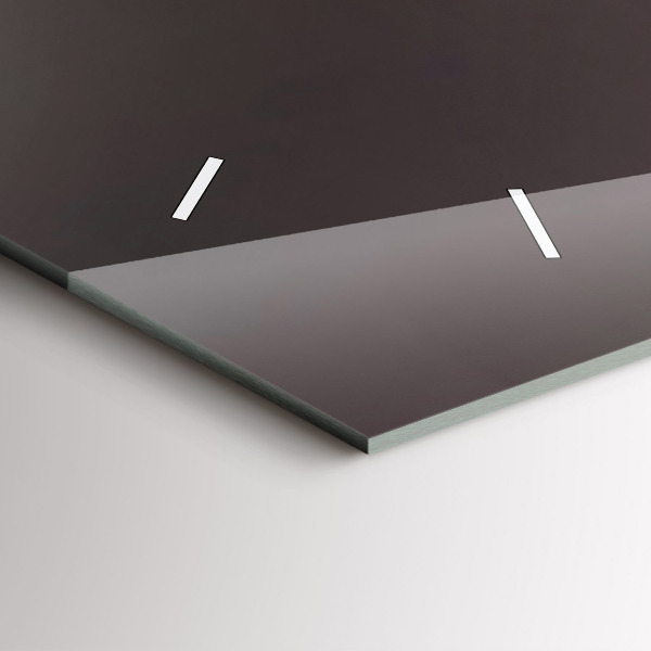 Reloj horizontal Lámpara de vino tinto