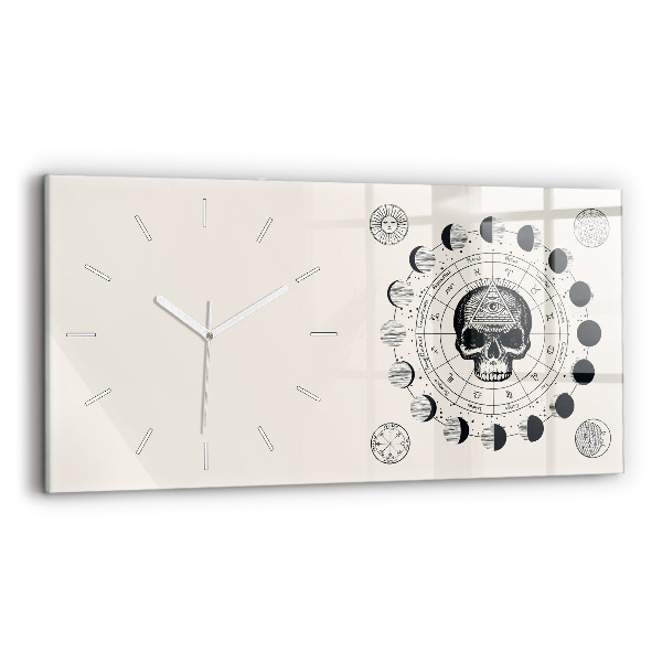 Reloj horizontal Fases de la luna