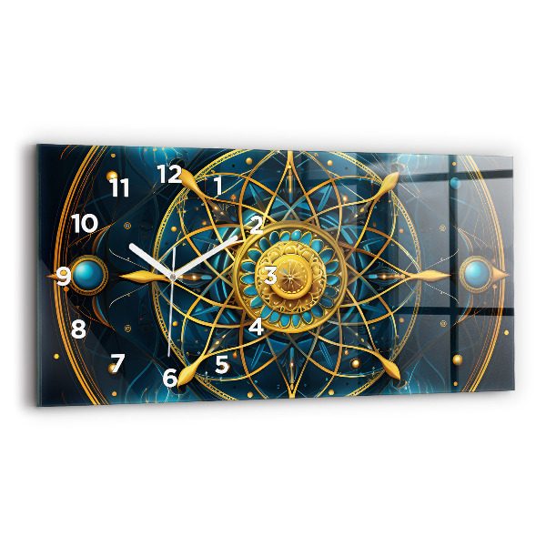 Reloj de cristal horizontal Reloj horóscopo
