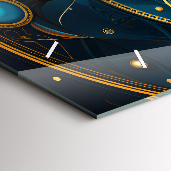 Reloj de cristal horizontal Reloj horóscopo