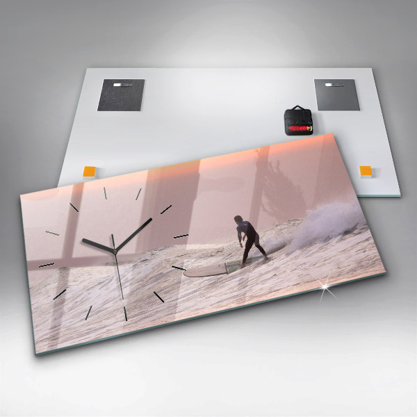 Reloj horizontal Surfista en Hawai