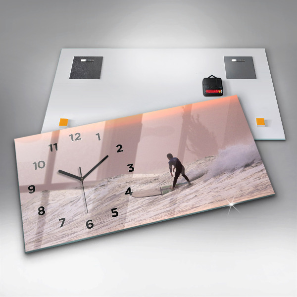 Reloj horizontal Surfista en Hawai