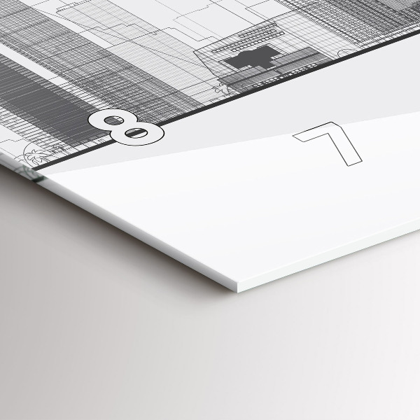 Reloj horizontal Horizonte de San Francisco