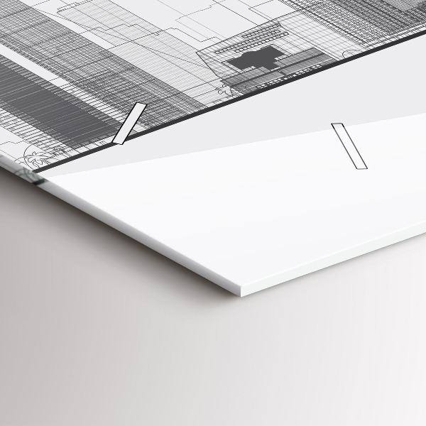 Reloj horizontal Horizonte de San Francisco